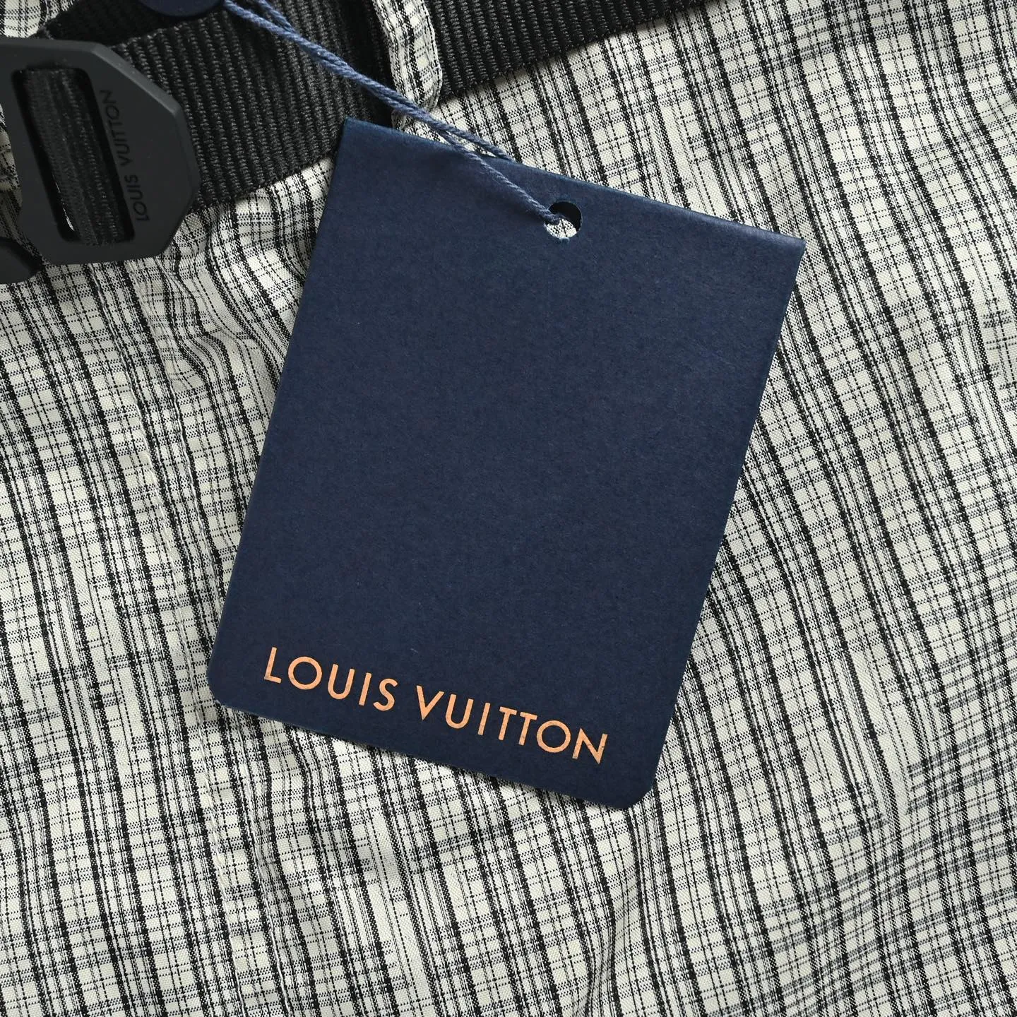 Louis Vuitton/Louis Vuitton plaid logo detachable trousers